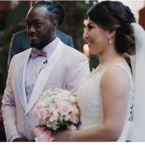 pink Custom Suits for the groom