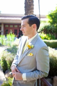 light grey groom suit